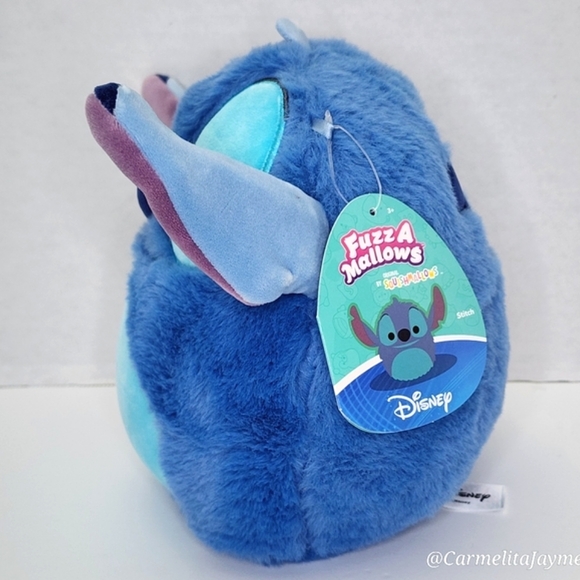 STITCH 💙 8" Blue Stitch FuzzAMallow Disney's Lilo & Stitch Squishmallow NWT - Picture 2 of 9